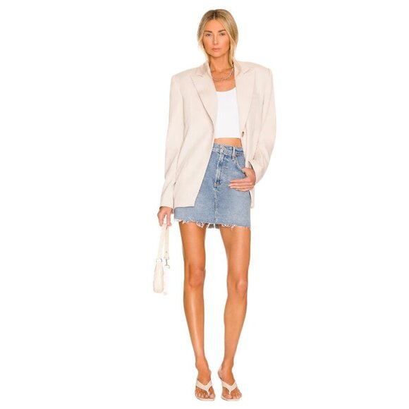 Citizens Of Humanity Beatnik Mini Skirt, Denim, size 31 - Picture 1 of 9